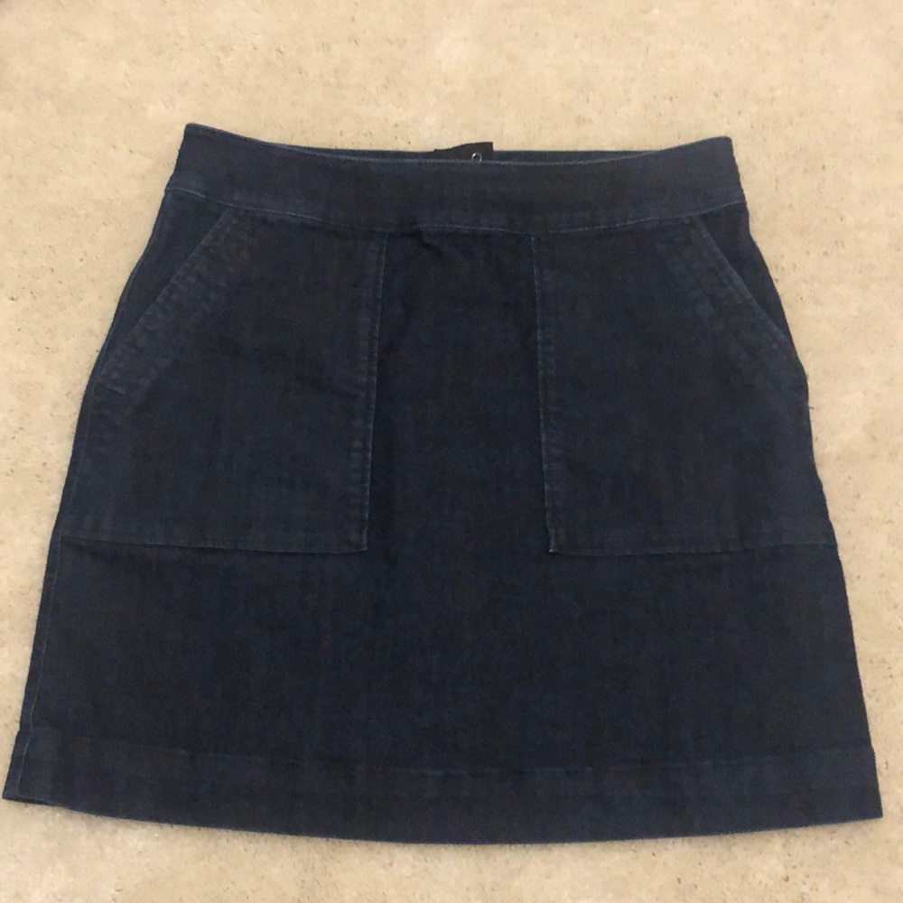 Loft jean skirt
